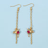 Winged Hummingbird Bird Earring Earrings