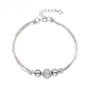 Frosty Wind Bracelet Women Sterling Silver