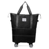 New Universal Wheel Travel Bag With Double-layer Dry And Wet Separation Fitness Yoga Shoulser Bags Sports Fitness Large Capacity Handbag Women