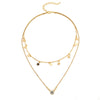 Necklace Star Pentagram Pendant Diamond Necklace Clavicle Chain