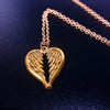 Popular Necklace Vintage Wings Love Pendant Necklace