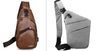 Canvas Chest Bags For Men And Women Across One Shoulder