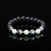 Black Volcanic Stone Bracelet Luminous Bead Bracelet