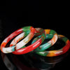 Women's Fashion Simple Seven Color Jade Bracelet