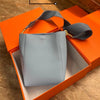 Bucket Bag Single Shoulder Crossbody Leather Women