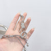 Korea Necklace Key Lock Necklace Women's Brand Tassel
