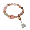 Ethnic Style Natural Color Hair Crystal Bracelet