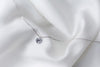 Single diamond necklace