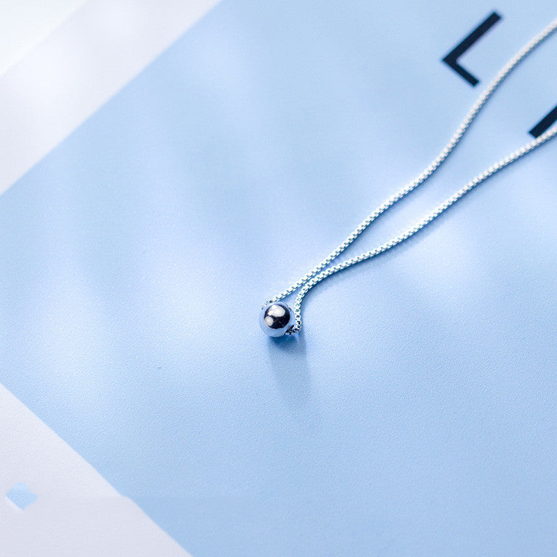 Round ball neck chain clavicle chain