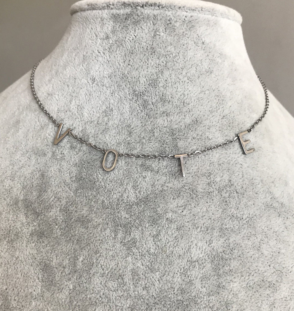 vote necklace