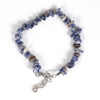 Cross-border Fashion Color Natural Stone Bracelet Multicolor Anklet