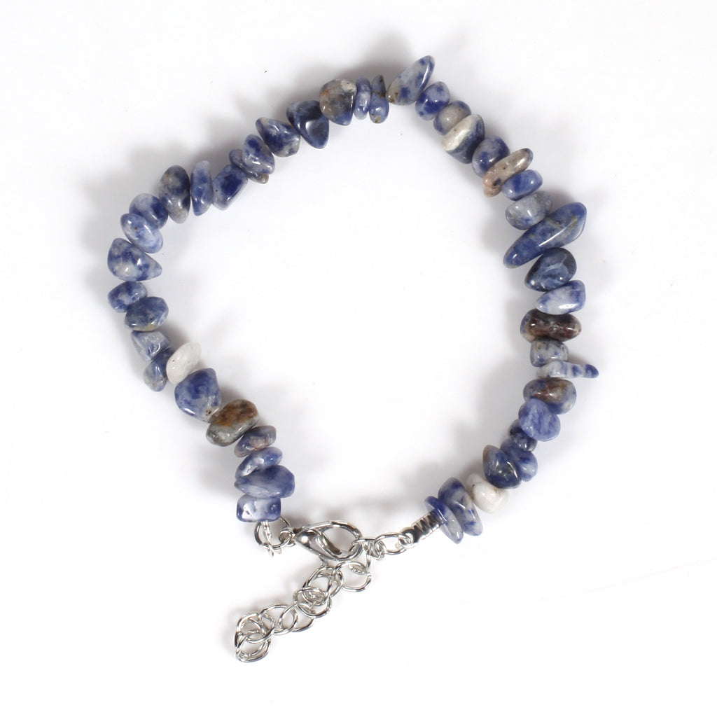 Cross-border Fashion Color Natural Stone Bracelet Multicolor Anklet