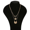 Multi-layer necklace round necklace