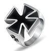 Cross Ring Hipster Ring