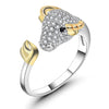 Zodiac Ring, Sterling Silver Ring, Female Ring, Natal Year Ring