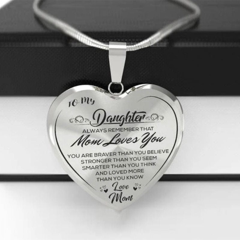 Daughter mother Necklace Princess clavicle chain
