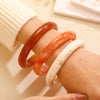Marble Pattern Multi-color Bracelet For Women