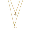 Zircon Double Necklace