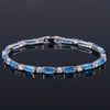 Zircon Bracelet Women Jewelry Platinum-plated Crystal Ladies Bracelet