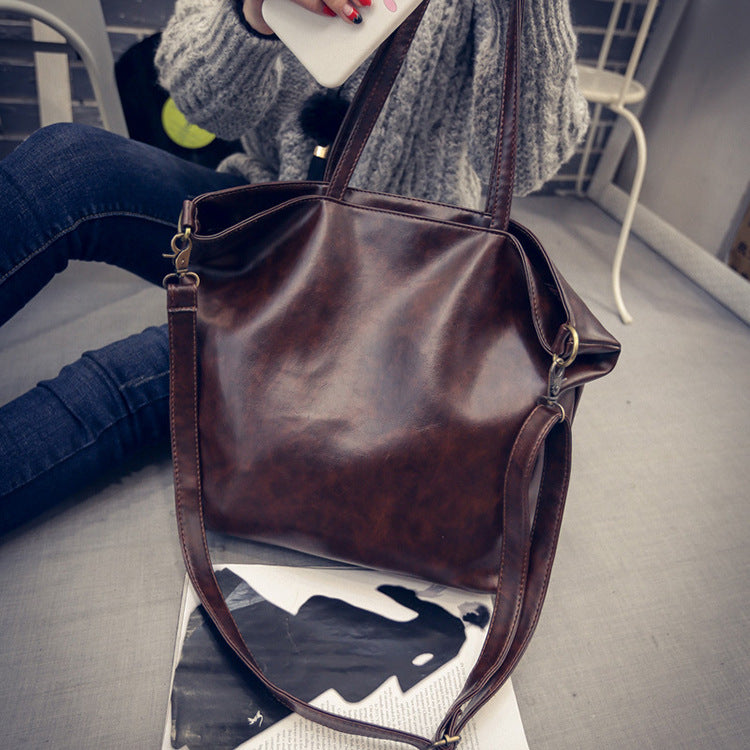 women's handbag big bags fashion women's brief handbag vintage messenger bag