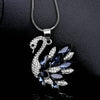 Little swan simple long necklace