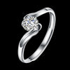Adjustable Zircon Ring