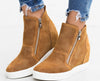 Casual shoes round toe hollow size women's shoes