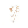 Long pierced earrings