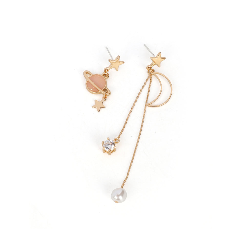 Long pierced earrings