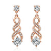 Ladies Autilite Gold Plated Earring