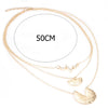 Multi-layer necklace round necklace