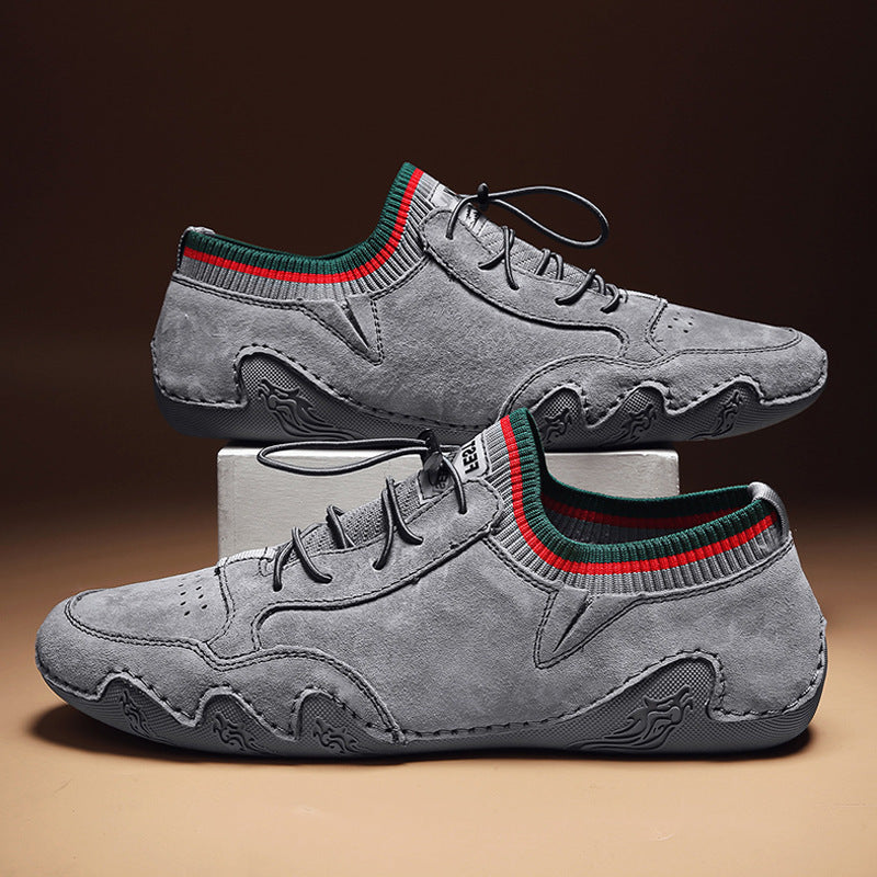 Autumn New Cold Sticky Shoes For Men One Foot Loose