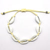 Ocean wind color alloy beach shell bracelet