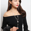 Korean style wild autumn and winter sweater chain