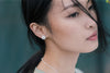 Literary Chinese Style Lotus s925 Sterling Silver Earrings