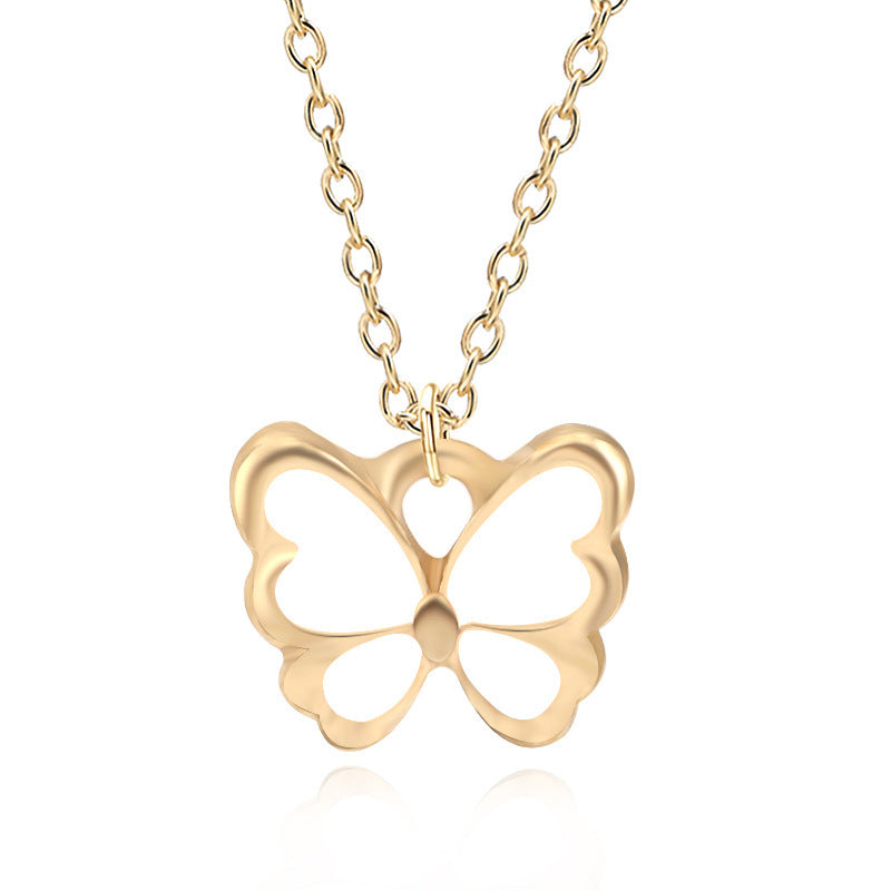 Delicate butterfly necklace