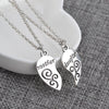 Love stitching necklace