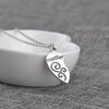 Love stitching necklace