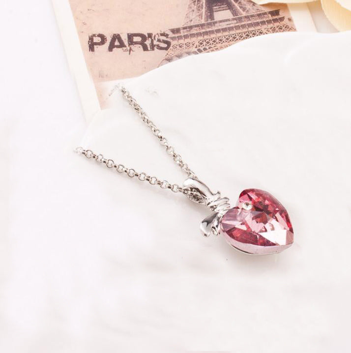 Crystal Necklace - Wholehearted Heart of the Sea Necklace