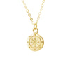 Compass guideline necklace