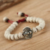 Hand Woven Xingyue Bodhi Beads Copper Bat Coconut Shell Bracelet