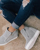 Casual shoes round toe hollow size women's shoes