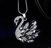 Little swan simple long necklace