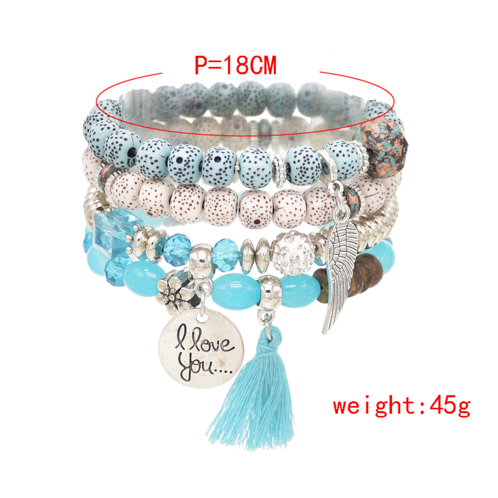 Bohemian Ethnic Style Multi-layer Couple Bracelets