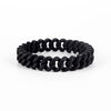 Camouflage mixed color hollow silicone bracelet