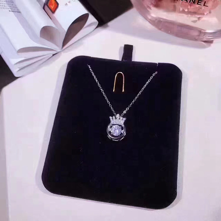 Beating heart necklace