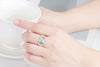 Woven Ring Glossy Wide Face XX Ring Ring
