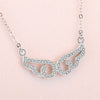 Angel Wing Necklace Korean Simple Angel Wing Pendant Necklace