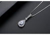 Copper set zirconium pendant necklace necklace wholesale