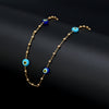 Luck Eye Necklace Female Ins Simple Necklace